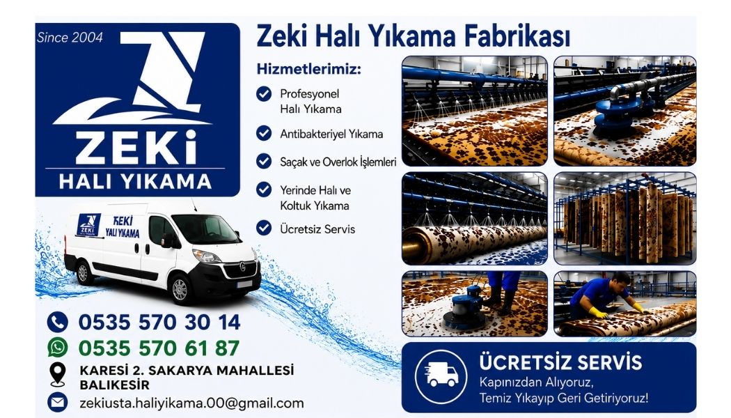 Karesi 2. Sakarya Halı Yıkama – Profesyonel ve Güvenilir Temizlik Hizmeti